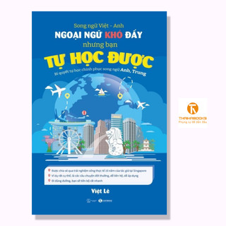 Sách - ngoại ngữ khó đấy nhưng bạn tự học được: bí quyết tự học chinh phục song ngữ anh, trung - thb