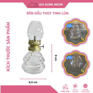 Đèn dầu thủy tinh thờ cúng
