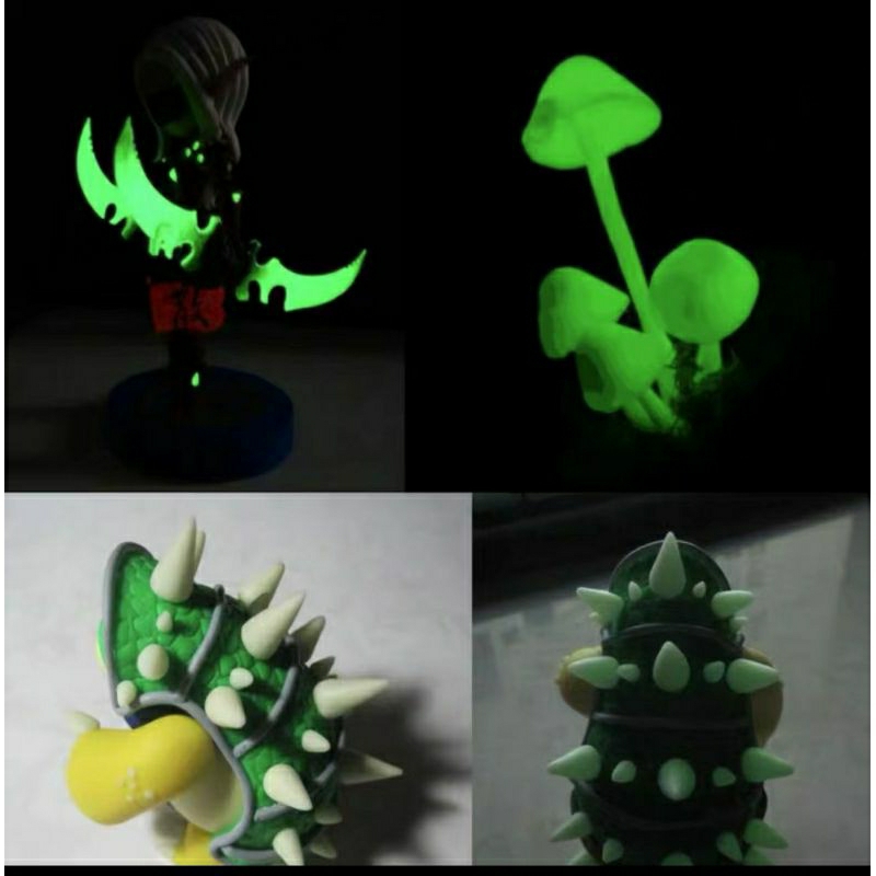 Đất Sét Nung Glow In The Dark - Phát Sáng Trong Bóng Tối 225g Polymer Clay Dạ Quang