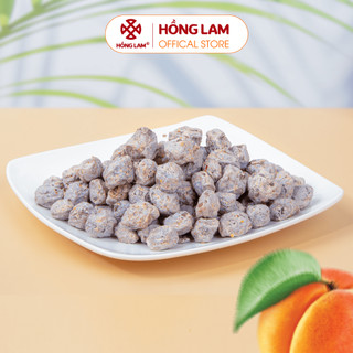 Ô mai (xí muội) mơ cay mặn ngọt Hồng Lam hộp (200gr, 300gr, 500gr). Có vị cay, mặn, ngọt chua