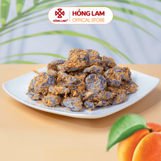 Ô mai (xí muội) mơ Hồng Lam 1, dạng gói (200gr, 300gr, 450gr). Có vị chua, mặn, ngọt của gừng hộp
