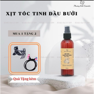 Xịt tóc tinh dầu bưởi kích mọc tóc con giảm rụng tóc phương anh cosmetic 100ml