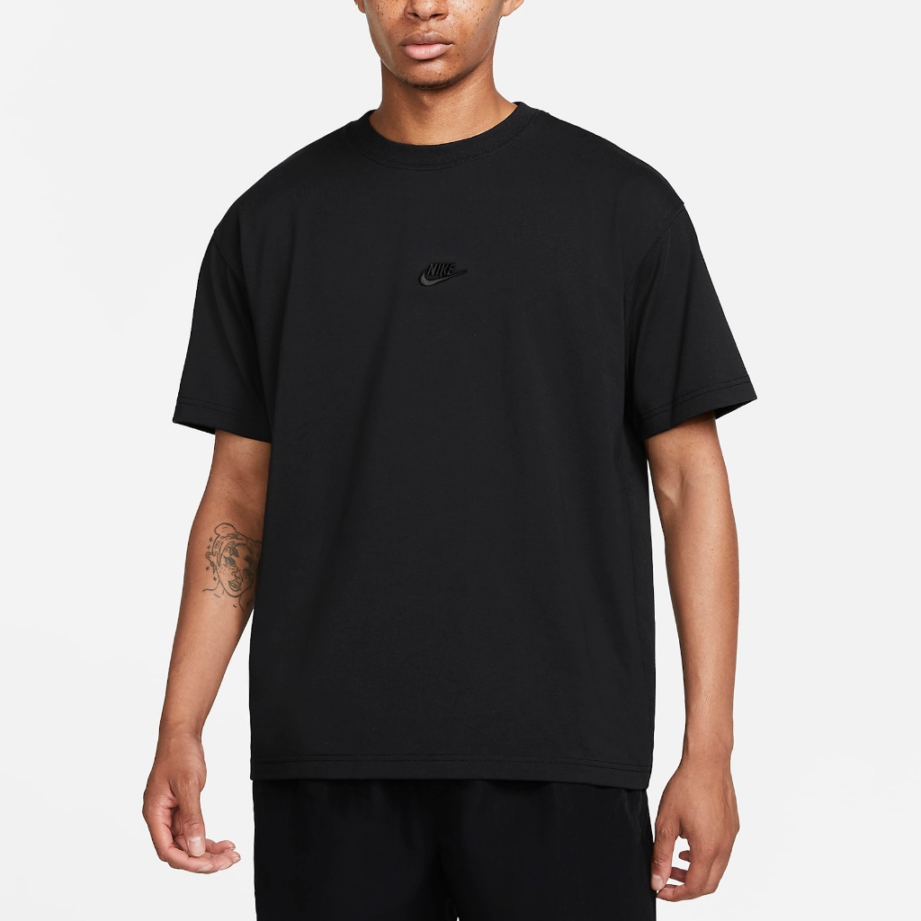 ÁO THUN NIKE ESSENTIAL PREMIUM LOGO TEE SHIRT - BLACK
