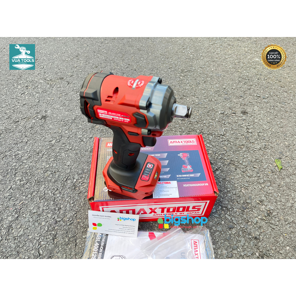 Máy vặn ốc, bulong AMAXTOOLS ABL40012SM 21V ( Không chổi than) -THÂN CHÍNH HẪNG