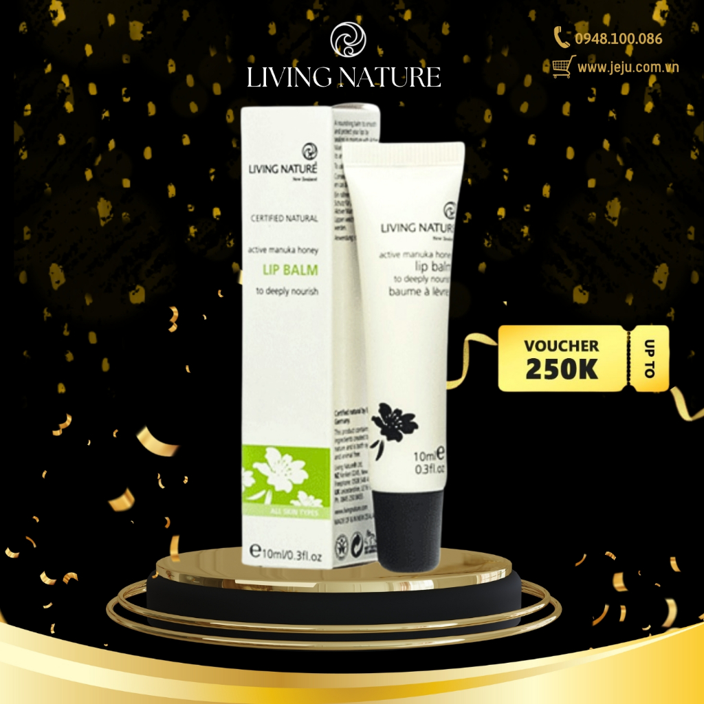 Son dưỡng môi Living Nature Lip Balm