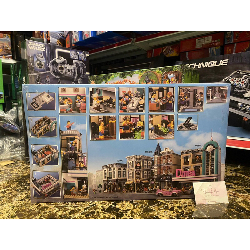 Đồ chơi xếp hình 0260 6013 15037 99004 Mô hình Nhà hàng DINER