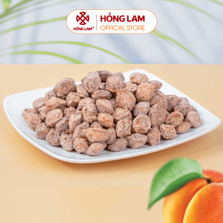 Ô mai (xí muội) mơ mặn Hồng Lam hộp (200gr, 300gr). Có vị chua, mặn