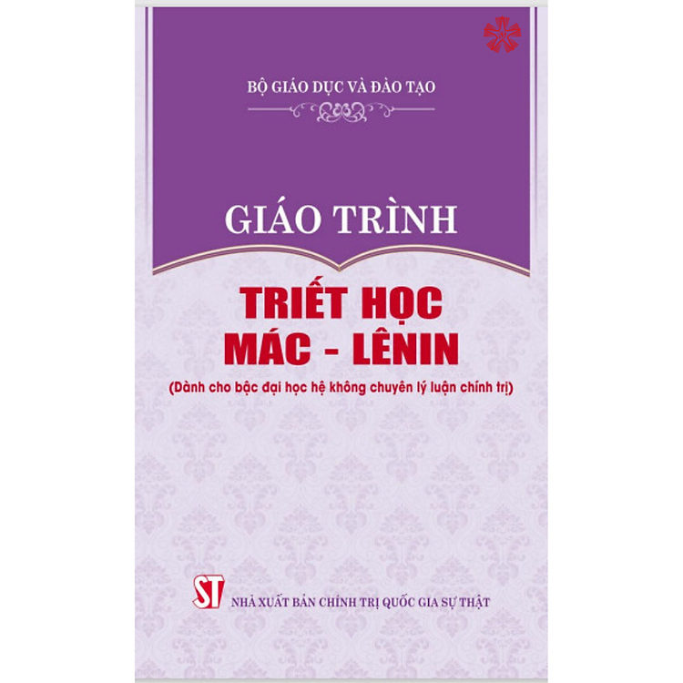 Sách Giáo trình Triết học Mác – Lênin (Dành cho bậc đại học HỆ KHÔNG CHUYÊN lý luận chính trị)