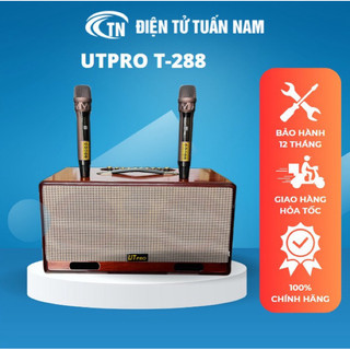 Loa karaoke cao cấp utpro t-288 vân gỗ độc lạ
