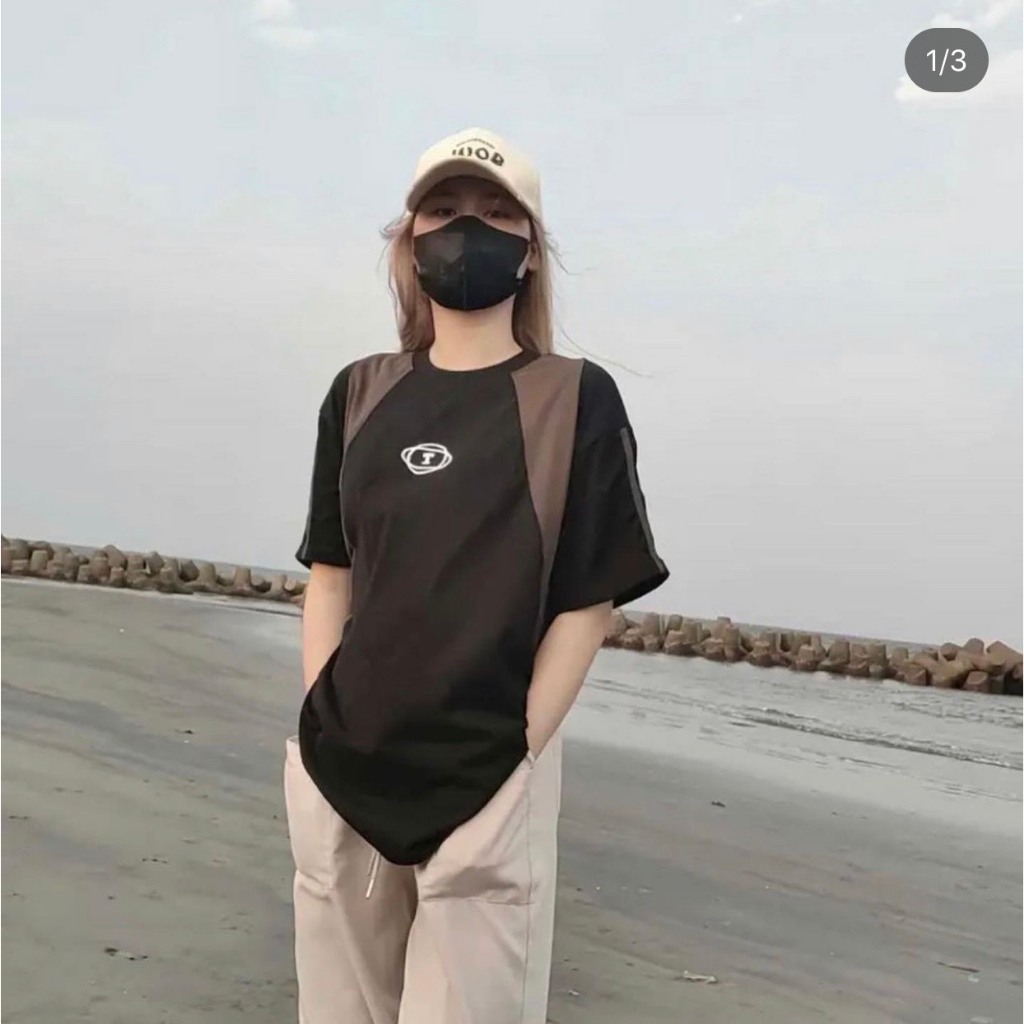 Áo Thun 05 Phối. Áo thun TACAT 100% Cotton 250gsm unisex Nam, Nữ RAGLAN Phối Cổ localbrand chính hãng