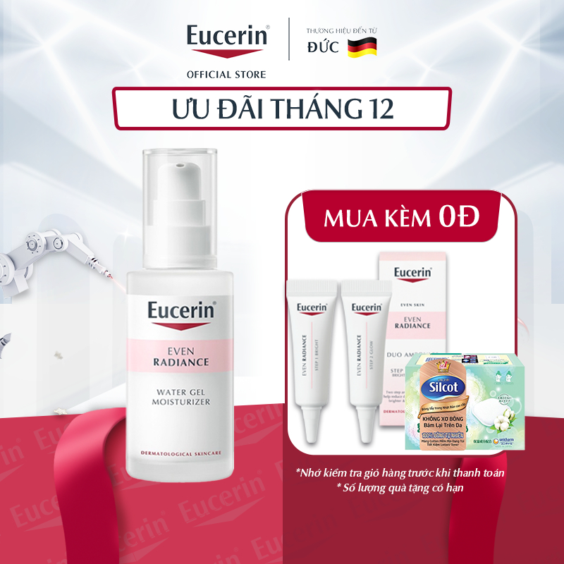 Gel cấp ẩm và dưỡng sáng da Eucerin Even Radiance Water Gel Moisturizer 50ml/chai