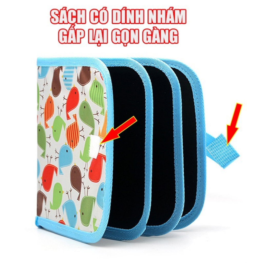 Sổ viết xoá được mẫu mới siêu tiện lợi với kích thước nhỏ gọn tặng kèm 12 bút