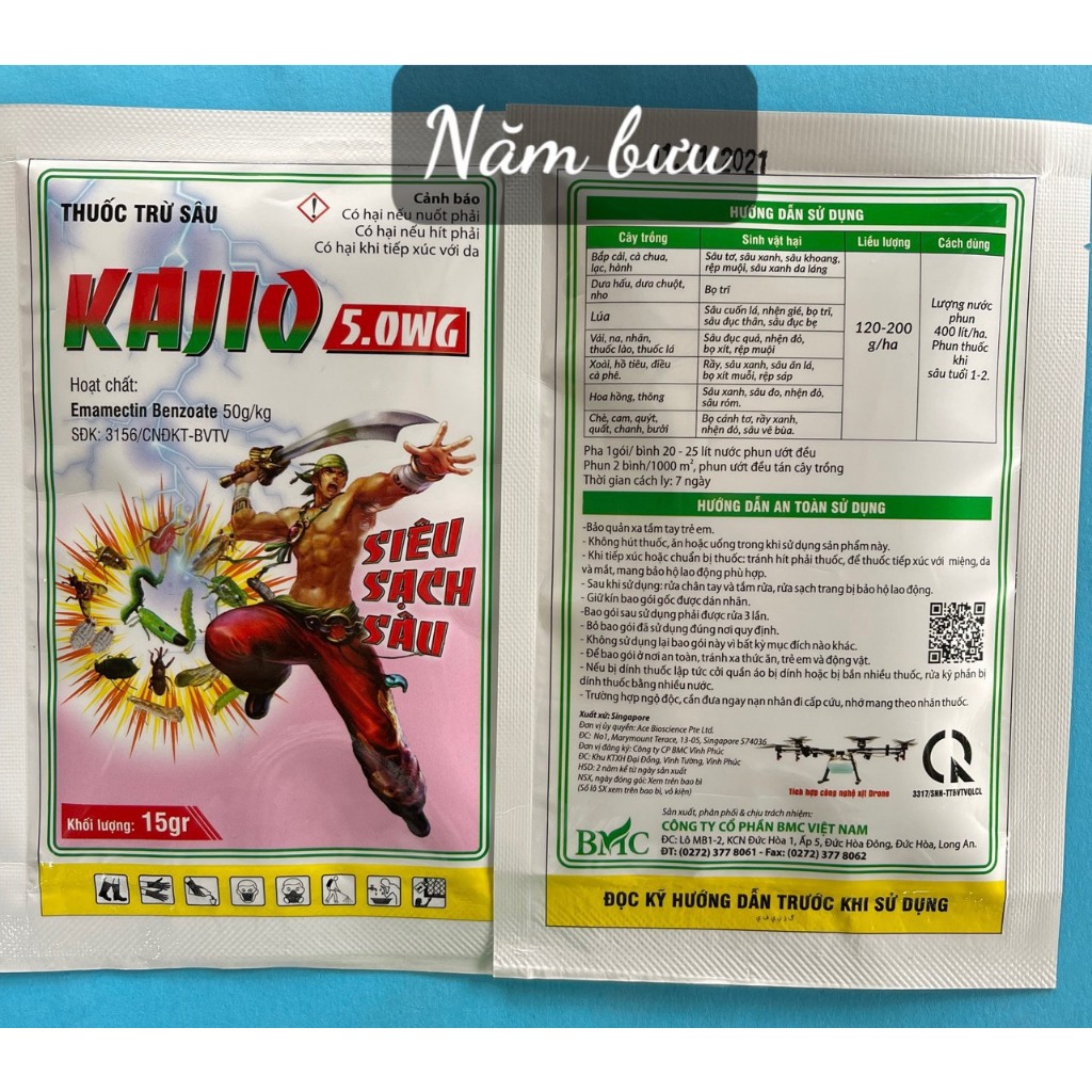 Kajio 5WG- 15gr  BMC