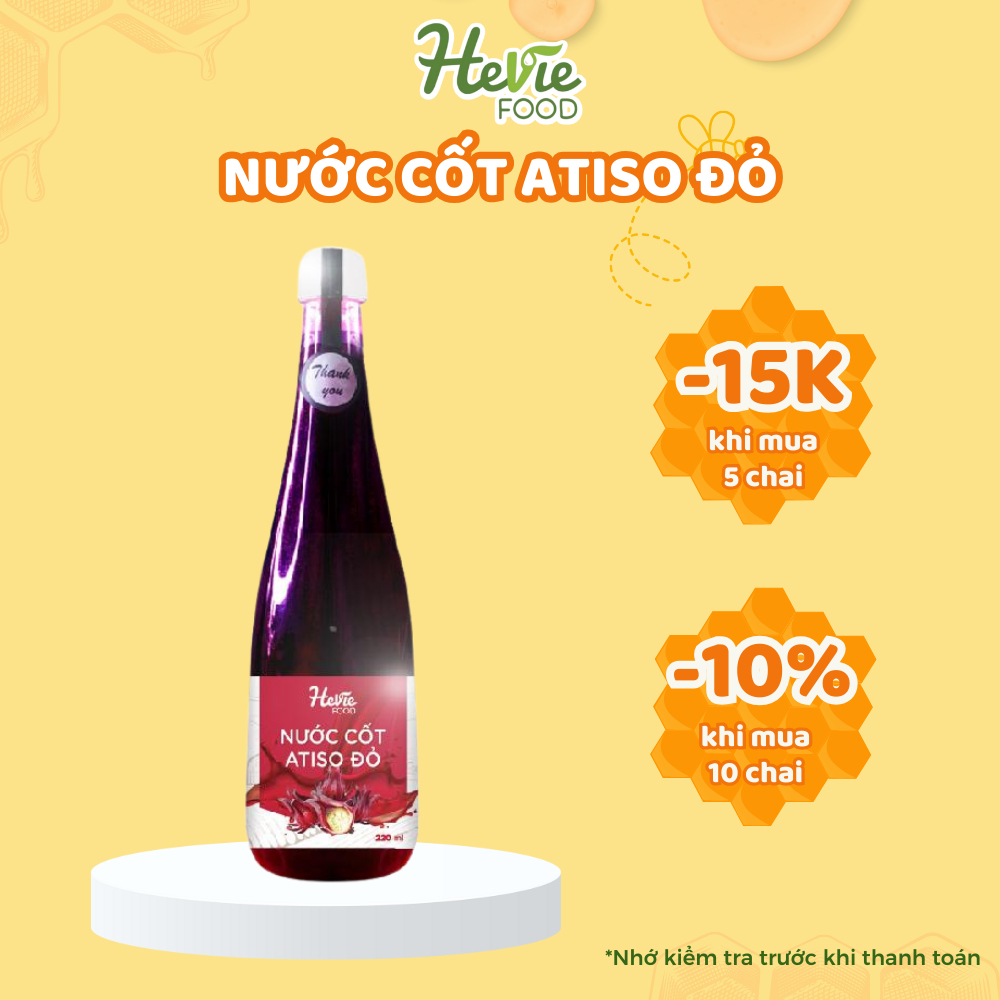 Nước cốt hoa Atiso đỏ 500ml HeVieFood