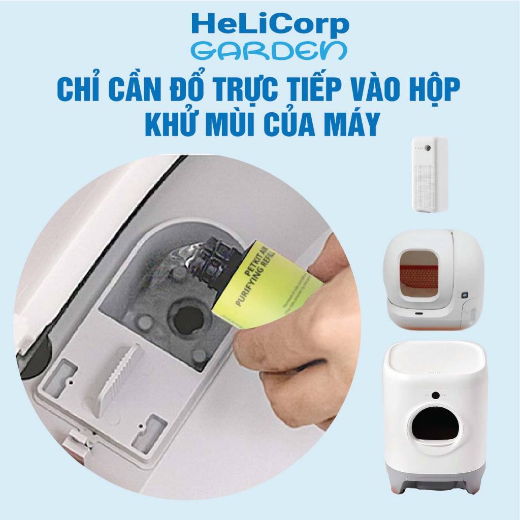 COMBO 4 Chai Tinh Dầu Dùng Cho Máy Vệ Sinh Tự Động Cho Mèo Petkit Pura X, Pura Max