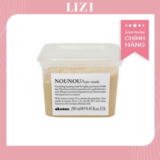 Dầu hấp tóc Davines Nounou Hair Mask 250ml/1000ml cho tóc hư tổn gãy rụng | Hàng chính hãng công ty