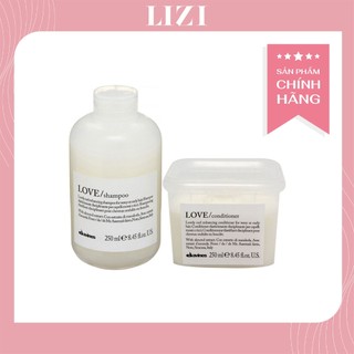 Cặp gội xả cho tóc xoăn Davines Love Curl 250ml - 1000ml | Hàng chính hãng công ty