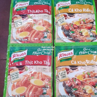 Gia vị thịt kho tàu/cá kho riềng knorr