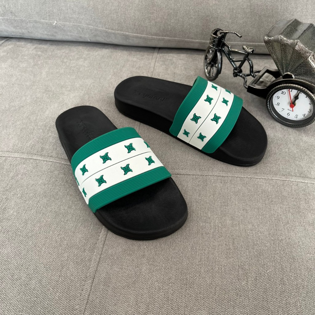 Dép lê nam nữ quai ngang dép logo XT YOFEET hot