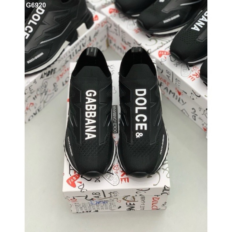 ✅New✅Giày thể thao D&.G. cổ chun đế cao su non đúc Giày Dol.ce @ Gaba.na cổ chun