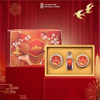 [QUÀ TẶNG 8/3] Nhụy hoa Nghệ tây Saffron Salam táo đỏ và trà hoa cao cấp