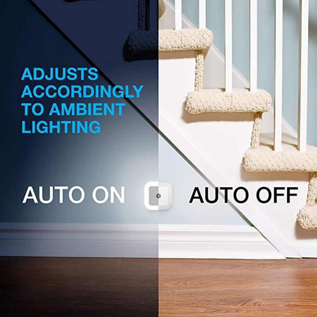 Đèn ngủ cảm biến sáng, thông minh, đẹp,phù hợp với trẻ em và người lớn, Đèn ngủ siêu sáng chuyên dành cho người sợ tối