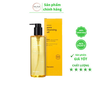 Dầu tẩy trang Hanskin Cleansing oil & Blackhead 300ml Hiền auth