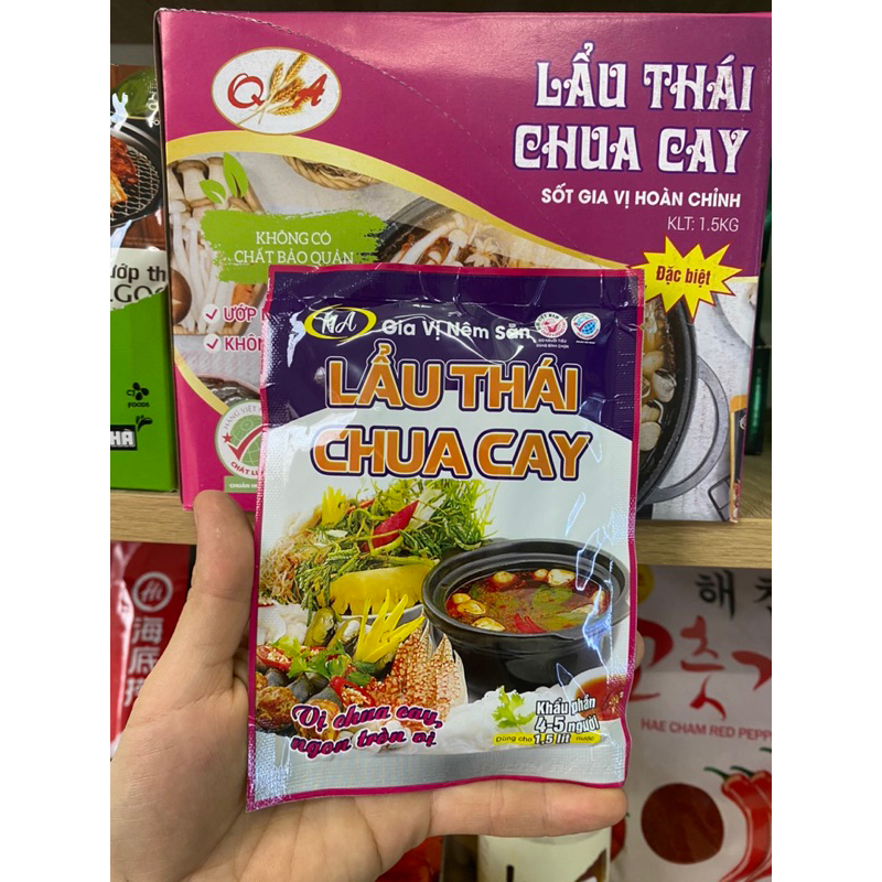 Gia vị lẩu thái chua cay 100gr
