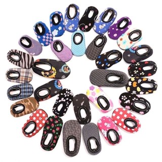 Tất nỉ chống trơn cho bé , tất hài nỉ cho bé trai và gái đi trong nhà có lớp chống trượt