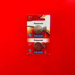 Pin CR2032 Panasonic 3V Lithium vỉ 2 viên chính hãng