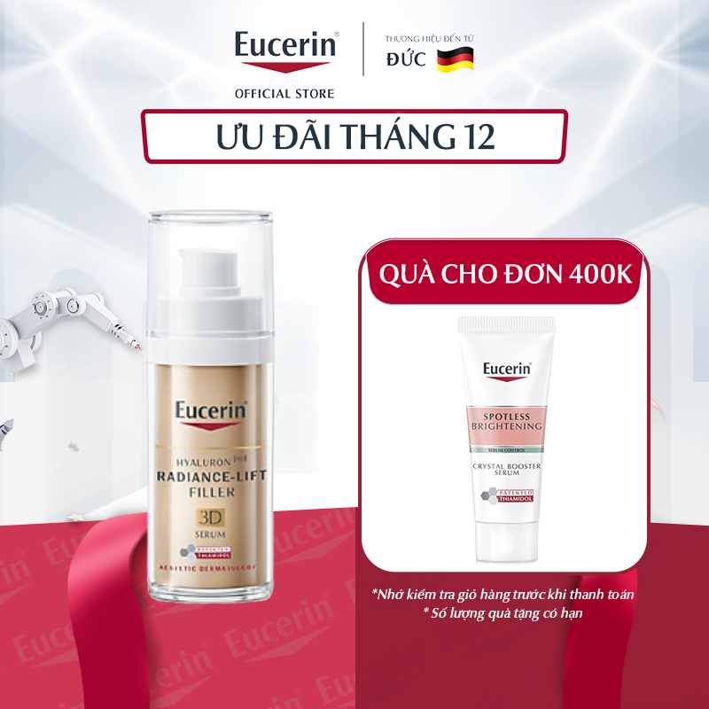 Tinh chất ngăn ngừa lão hóa Eucerin Hyaluron [HD] Radiance-Lift Filler 3D Serum 30ml