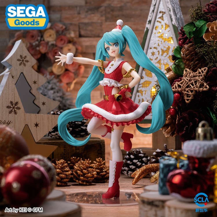 Mô Hình Hatsune Miku Luminasta - Christmas 2023 Figure