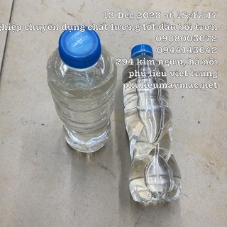 Dầu máy khâu chuyên dụng chất lượng 100% thùng 50 chai 0 5 lít #120703