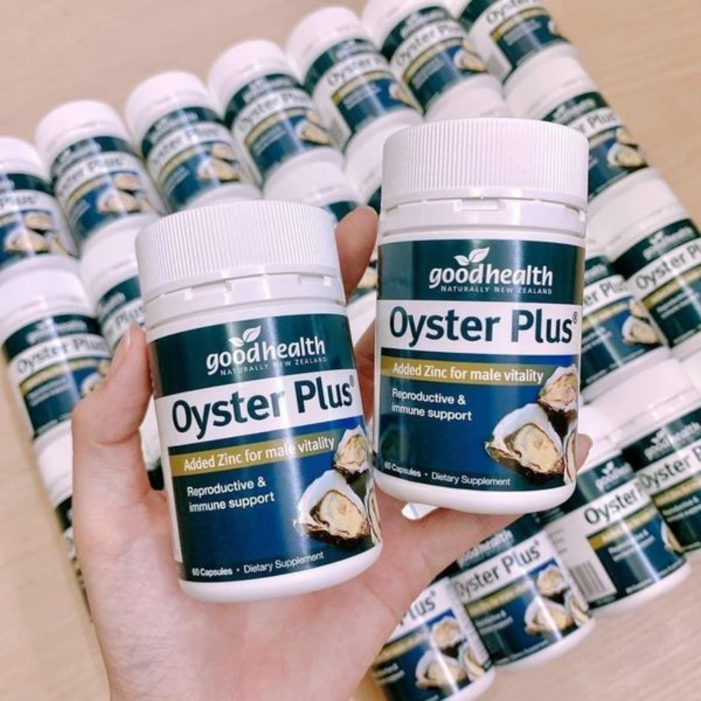 Tinh chất hàu New Zealand Good Health Oyster Plus tăng cường sinh lý nam