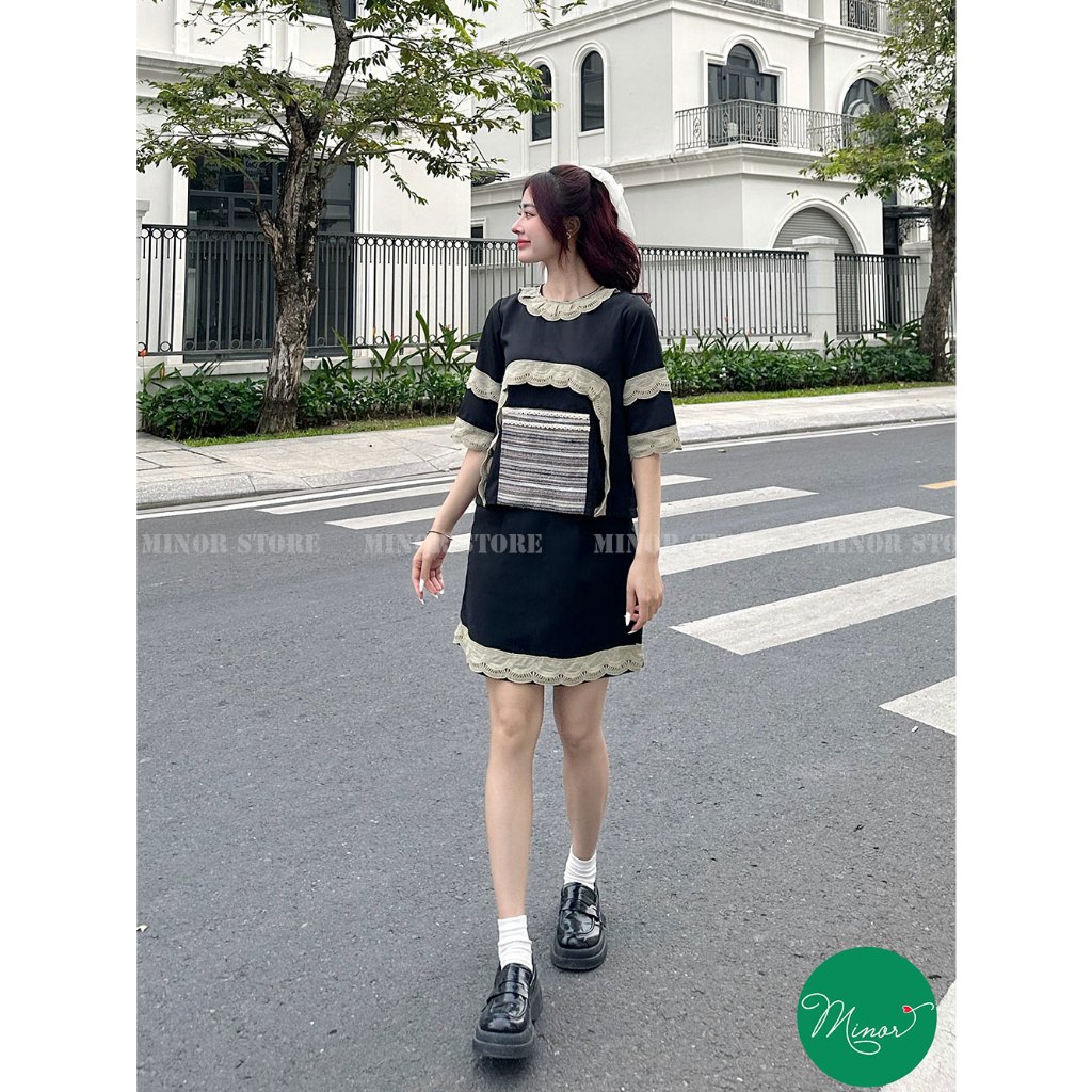 QUẦN VÁY ĐAI EO THỔ CẨM