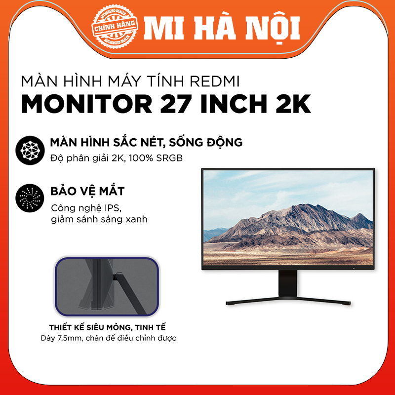 [Hoả tốc] Màn hình máy tính xiaomi Redmi 22 inch, 23.8 inch, 27 inch, 30 inch, 34 inch, full HD, 2k, gaming monitor | BigBuy360 - bigbuy360.vn
