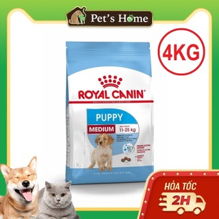 Hạt Royal Canin Medium Puppy cho các dòng chó size trung bình dưới 12 tháng tuổi