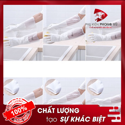 Găng Tay Rửa Bát Loại Dài Siêu Dai Chất Lượng Tốt LionKingStore
