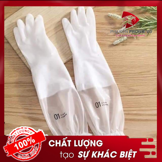 Găng Tay Rửa Bát Loại Dài Siêu Dai Chất Lượng Tốt LionKingStore