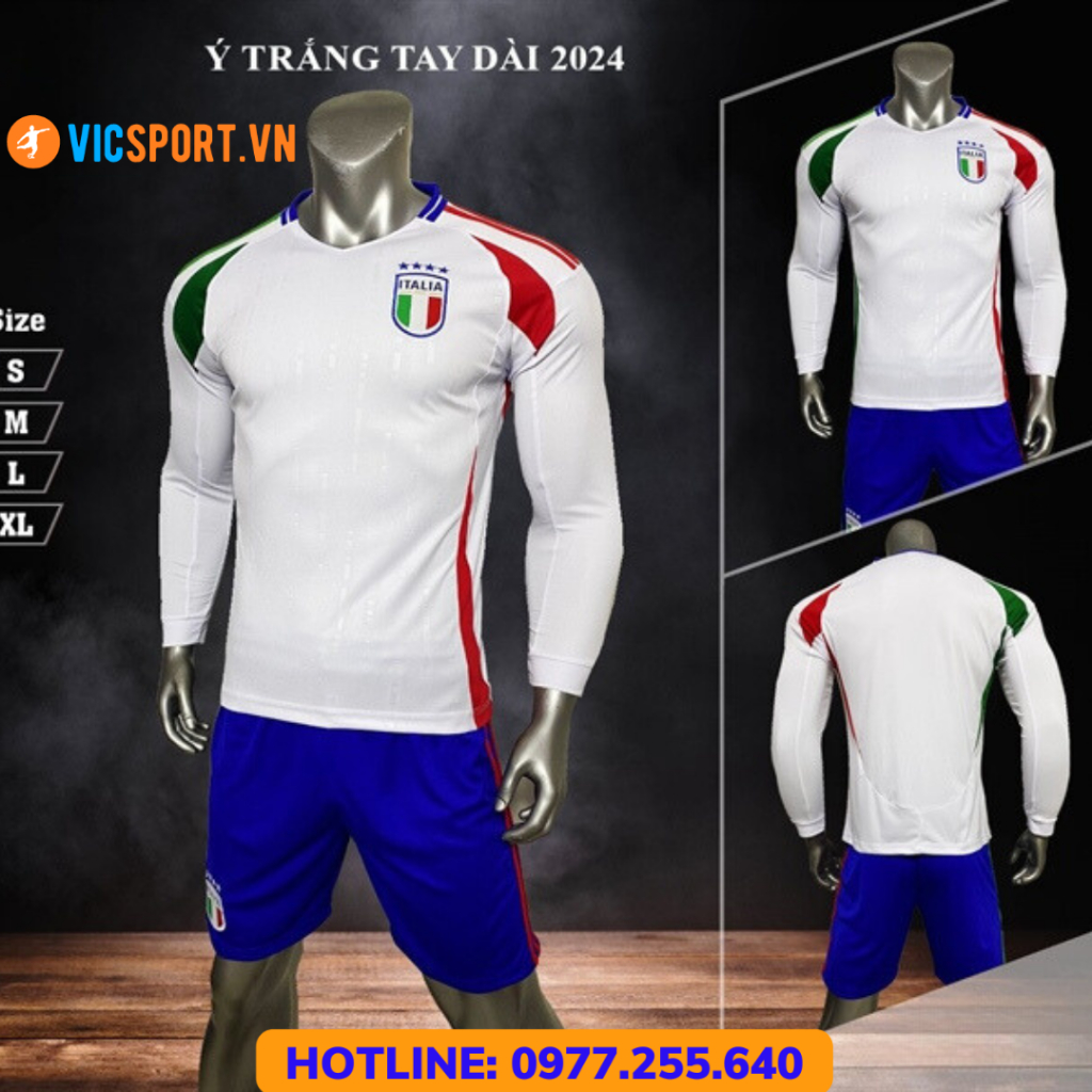 Áo Bóng Đá Tay Dài, Quần Áo Đá Banh Thủ Môn Đội Tuyển Quốc Gia Thun Lạnh Thoáng Mát 2023 -  Vicsport