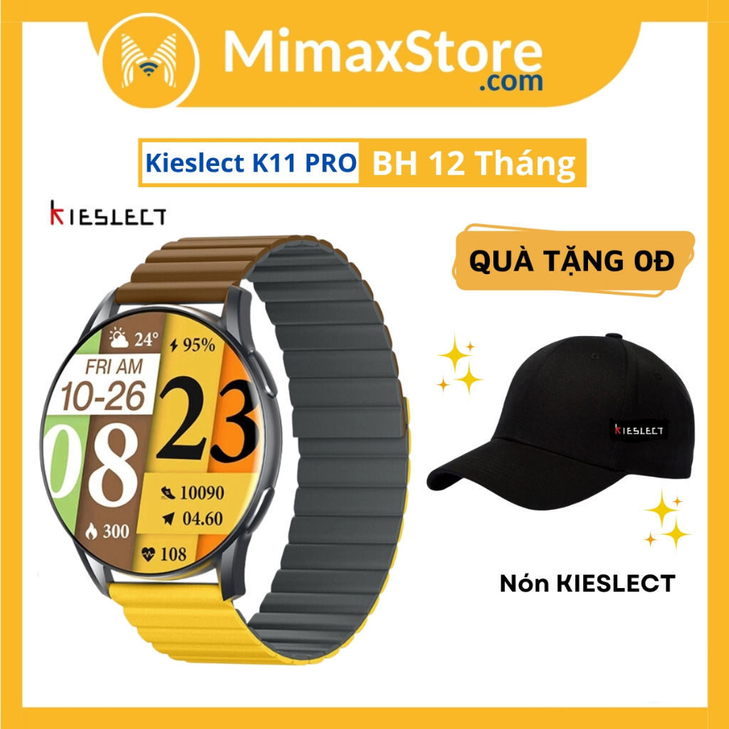 Đồng Hồ Thông Minh Kieslect K11 PRO | Hàng Chính Hãng | Bảo Hành 12 Tháng | Mimax Store