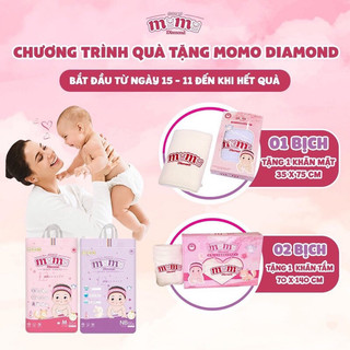 Tã bỉm momo diamond đủ size s64/m62/m60/l54/xl50/xxl48/xxxl46