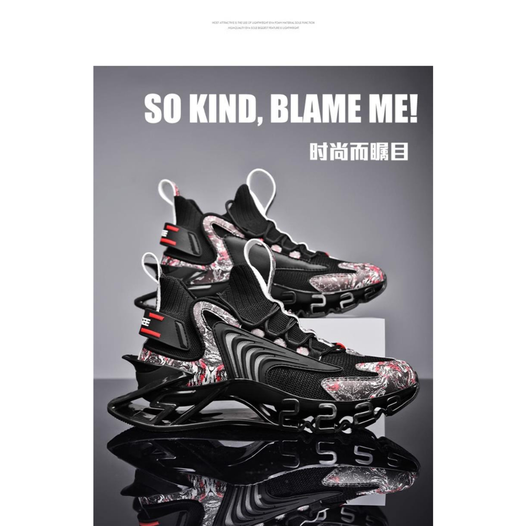 Giày chạy siêu nhẹ chống sốc đệm khí giày thể thao lotte giày lotte giày