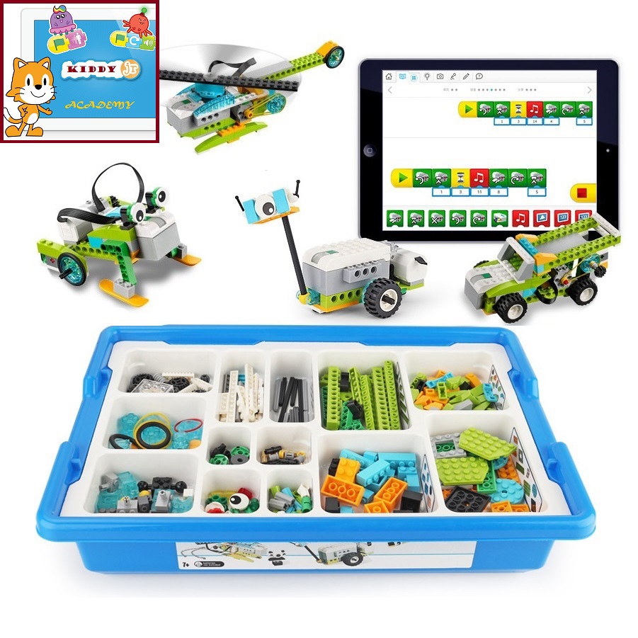 Đồ Chơi Tương Thích Wedo 2.0 Lắp Ráp Robot Thông Minh Có Lập Trình Education Milo 45300