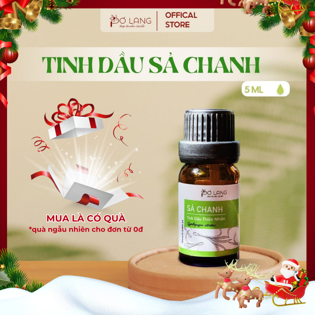 Tinh dầu sả chanh giải tỏa căng thẳng, xua đuổi côn trùng