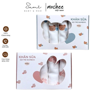 SET 6 KHĂN SỮA BAMBOO MOCHEE