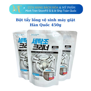 Bột tẩy lồng máy giặt vệ sinh máy giặt Hàn Quốc 450g