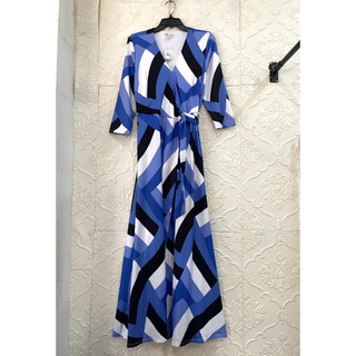Đầm maxi cổ V cato vnxk BIGSIZE