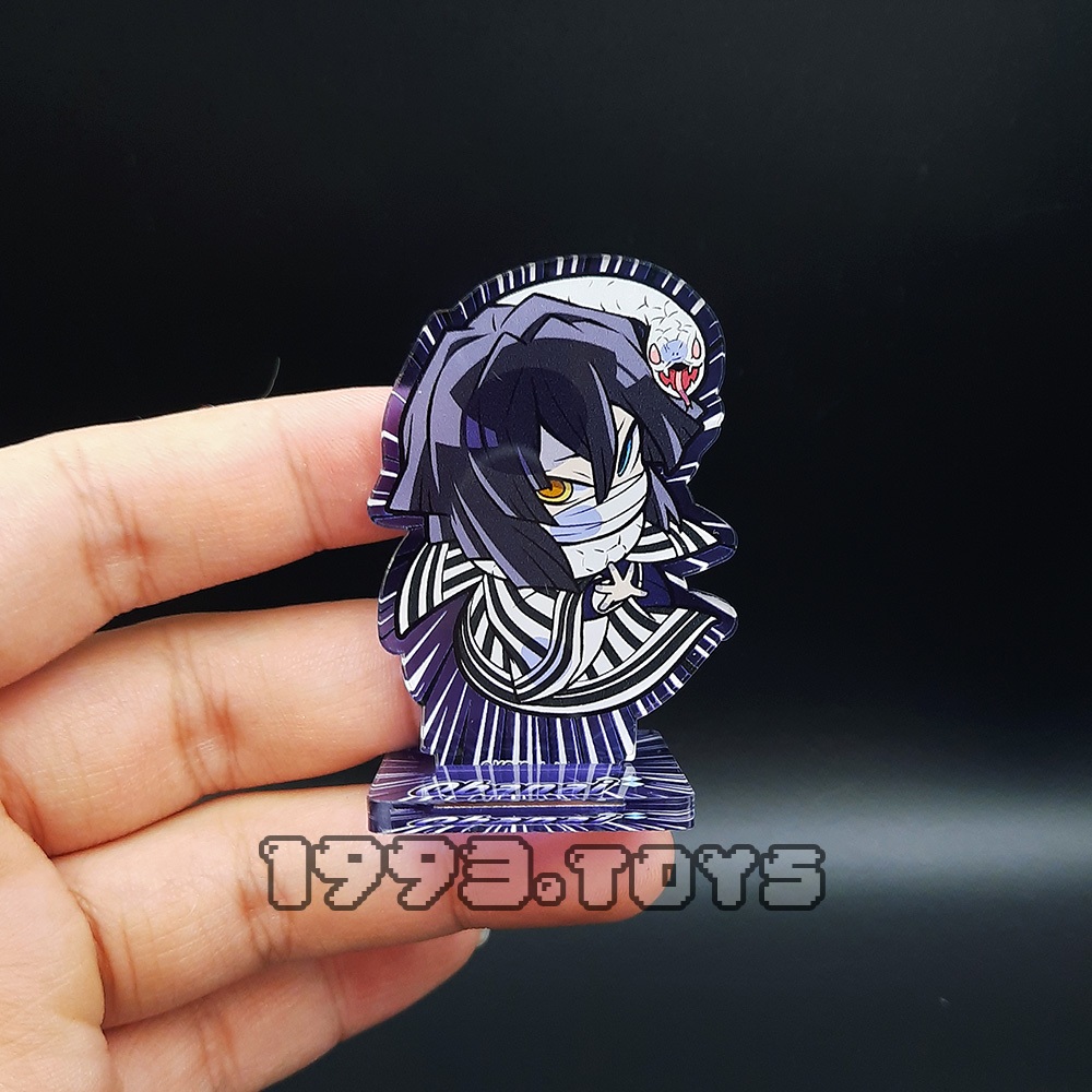 Standee mô hình nhân vật Kimetsu no Yaiba - Pita! Deforme Acrylic Stand Vol 5 - Obanai Iguro