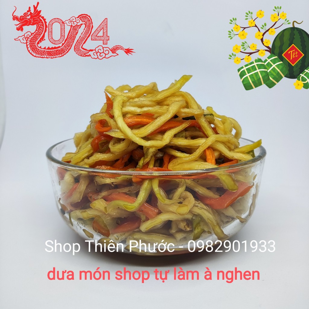 Dưa món khô 5 loại tự chọn 100g